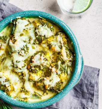 broccoli-stamppot met kaas en spek