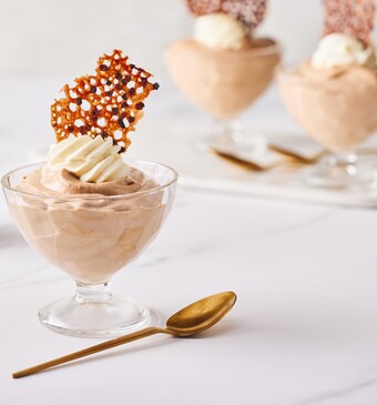  Mousse glacée au chocolat