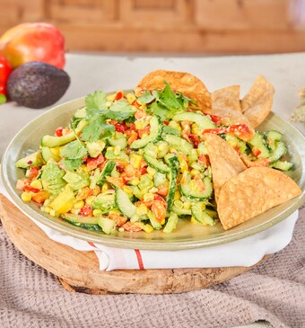 Snel met Mil Vegan maissalade 