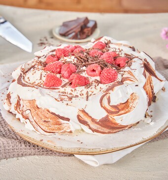 Snel met Mil pavlova
