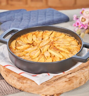 Snel met Mil Appelcake met gezouten karamel  