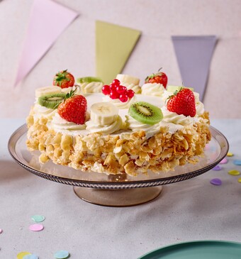 Altijd feest! slagroomtaart