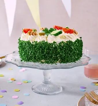 Altijd feest! Hartige Verjaardagstaart