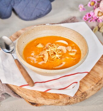 Snel met Mil Tomaten-kokossoep