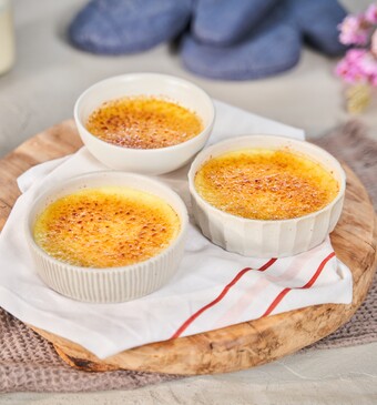 Snel met Mil creme brulee