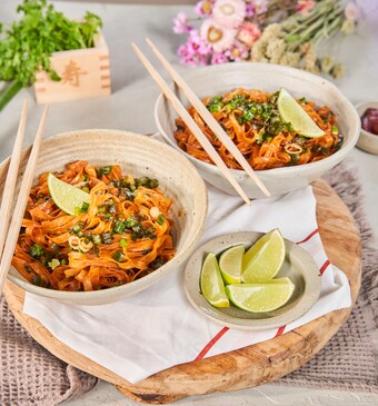 Snel met Mil gochujangnoedels  