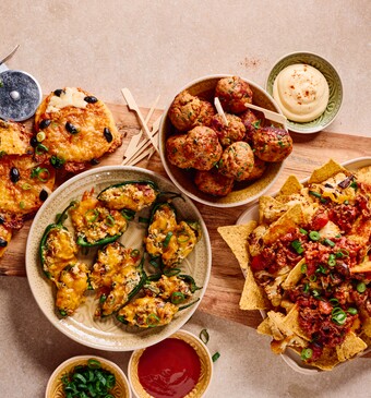 Altijd feest! Tapas borrelplank