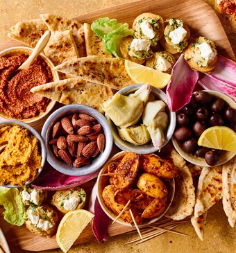 Altijd Feest! Mezze-plank