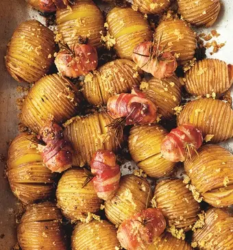 Jamie Oliver One-pan Wonders kerst hasselbackaardappels