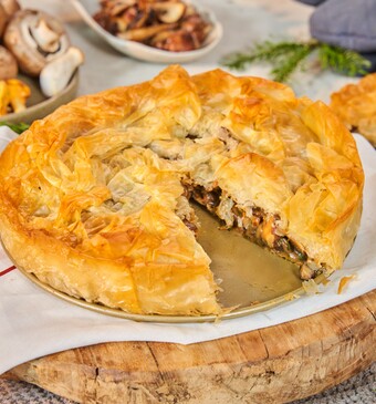 Snel met Mil filopastei met wilde paddestoelen