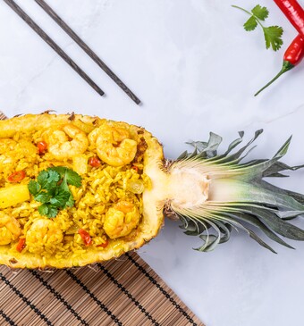 Pineapple fried rice