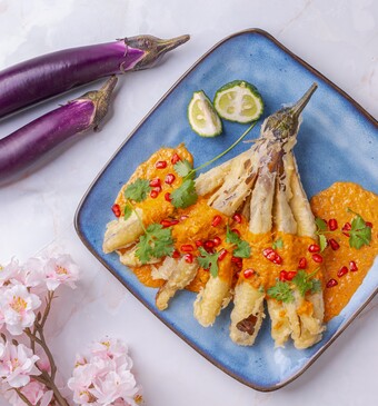 Eveline's Asian Favourites:  Aubergine