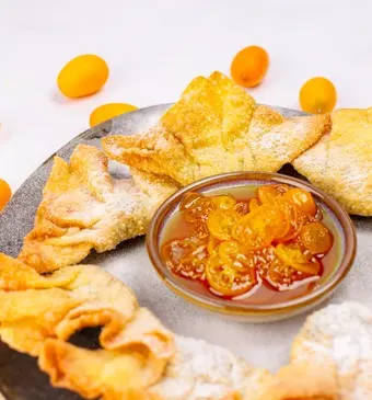 zoete wonton