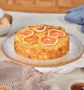 Snel met Miljuschka: Frisse start Amandeltaart met grapefruit 