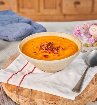 Snel met Miljuschka Venkel-tomatensoep met tempeh 