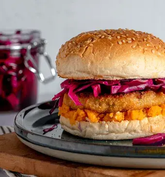 vegan kipburger