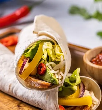 Tonijn burrito