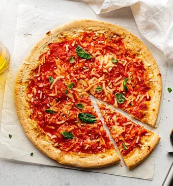 Plantaardige pizza