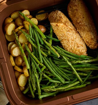 Gepaneerde kip airfryer