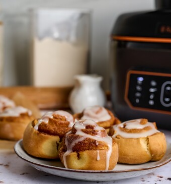 Kaneelbroodjes temperatuur