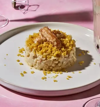 Mac 'n Cheese met langoustine