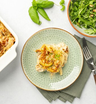 Knolselderij-ovenschotel