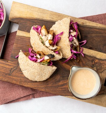 Paddenstoelen-shoarma