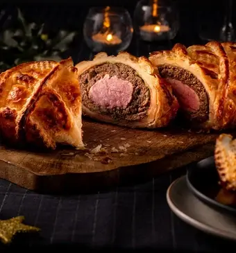 Pork wellington