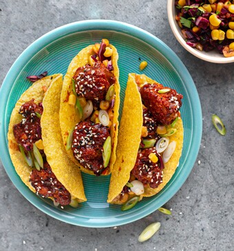 Taco’s met gefrituurde bloemkool