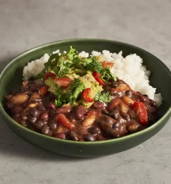 Bonenchili met rijst