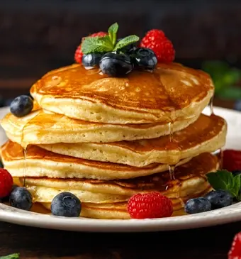 blueberry pancakes