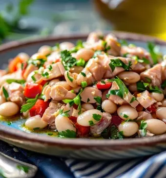 witte bonensalade