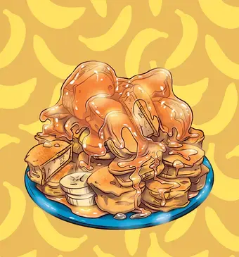 mini bananenpannenkoekjes