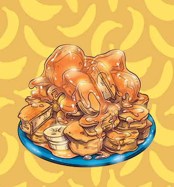 mini bananenpannenkoekjes