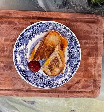 Perfecte kaastosti op het bord