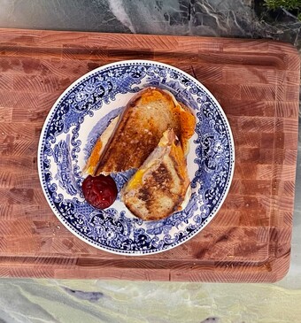 Perfecte kaastosti op het bord