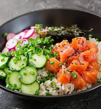 sushi salade