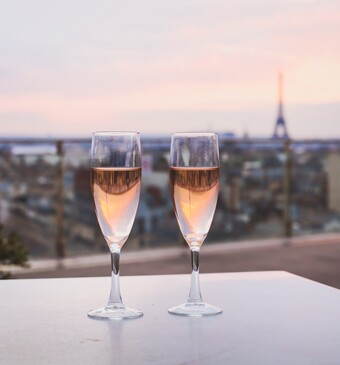 borrel parijs met eiffeltoren