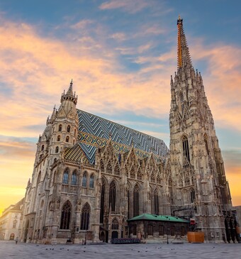 vienna stephensplatz zonsopkomst