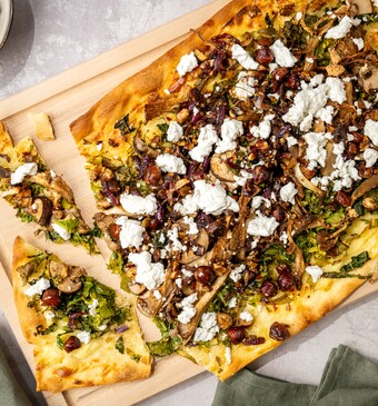 Boerenkool-plaattaart uit het programma Lekker Snel!