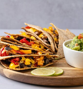 Volkoren quesadillas uit het programma Lekker Snel!