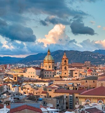 Een beeld van Palermo.