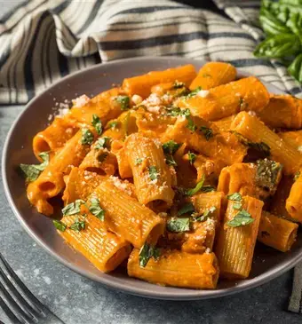 Pasta alla Vodka.