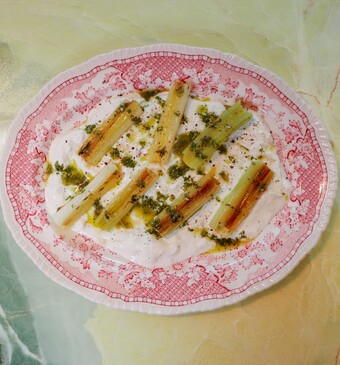 Gestoofde prei uit Bibi's Bijgerechten.