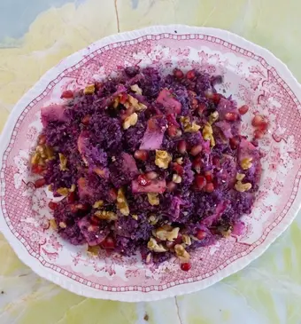 Rode-koolsalade