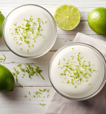 limoenmousse met 3 ingrediënten