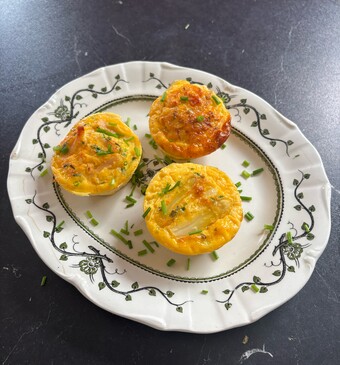 asperge frittata mini