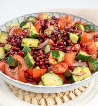 Salade met sumakdressing   
