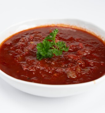 Shaslicksaus van de BBQ 