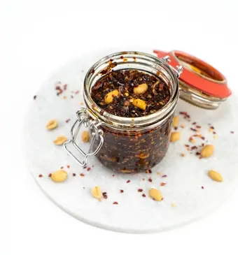 Rokerige chili-olie  